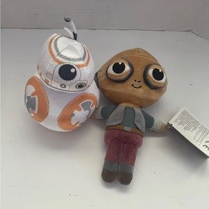 Lot Of 2 Funko Star Wars Episode 7 Maz Galactic Plushies Figure & BB-8 6” Droid